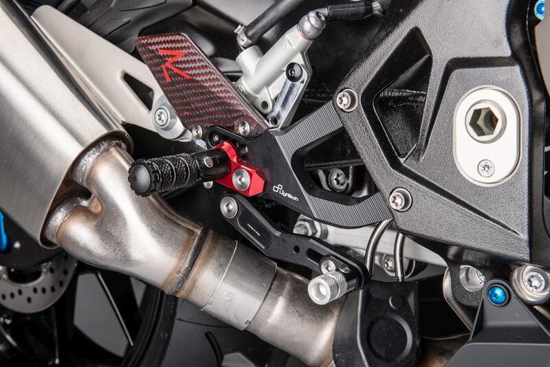 Adjustable Rear Sets With Fixed Foot Pegs for Bmw Naturale